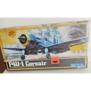 Vintage 1/72  MPC Airplane Model F4U-1 Corsair Sealed Box